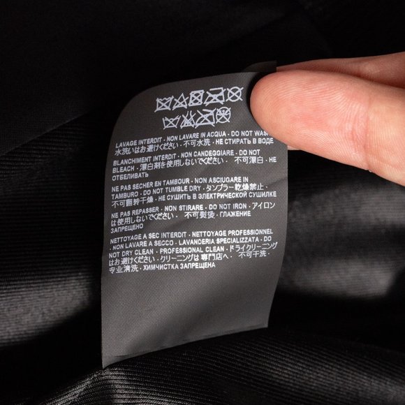 Saint Laurent Sweet Dreams Black Bomber Jacket sz44 - Picture 7 of 7